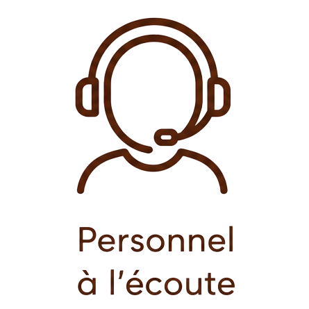 Personnel à l'écoute